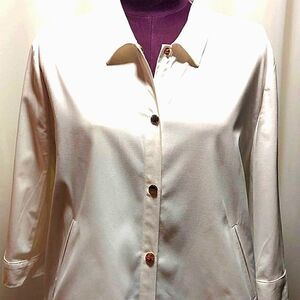 H Halston High Low Jacket